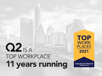 Q2 Named Top Workplace by Austin American-Statesman