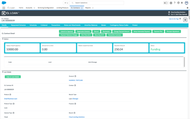 Cloud Lending Loan Slide